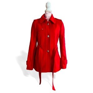 Express Lipstick Red Coat Jacket